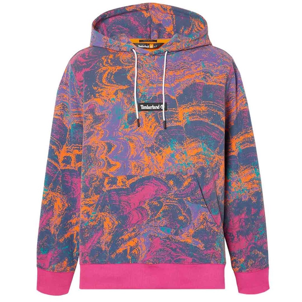 Brand New Timberland Allover Print Hoodie - Picture 4 of 6